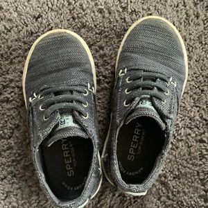 Grey Sperry sneakers